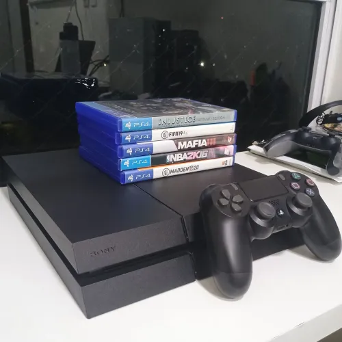 PS4 FAT 500 gb completo