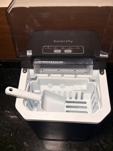Máquina de Gelo Smartfy Crystal Ice Supreme | Faz Gelo em Minutos | Excelente Estado