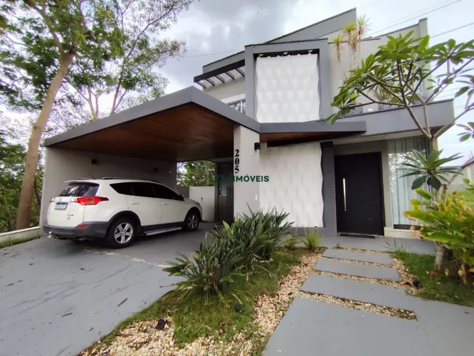 CASA CONDOMÍNIO VIVVA |4 SUÍTES|280 M² CONSTRUÍDOS|PISCINA E VISTA PARA APP