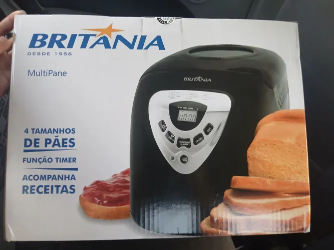 ?Panificadora Britânia Multipane Digital 12 Programas - Zerada na Caixa!