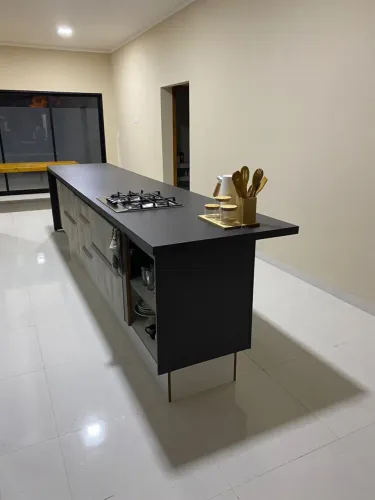 Ilha de cozinha planejada