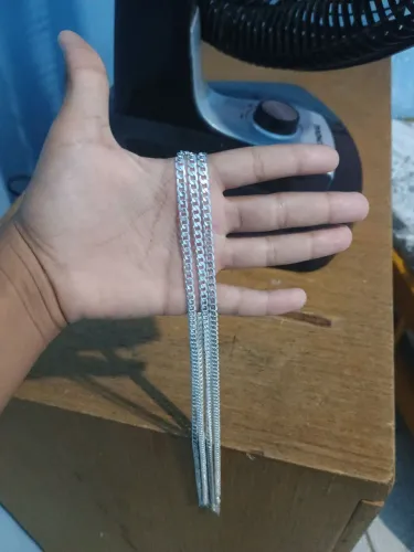 Cordas de pratas 925 (SE LEVAR UMA CORDINHA GANHA UMA PULSEIRA DE BRINDE!!!)