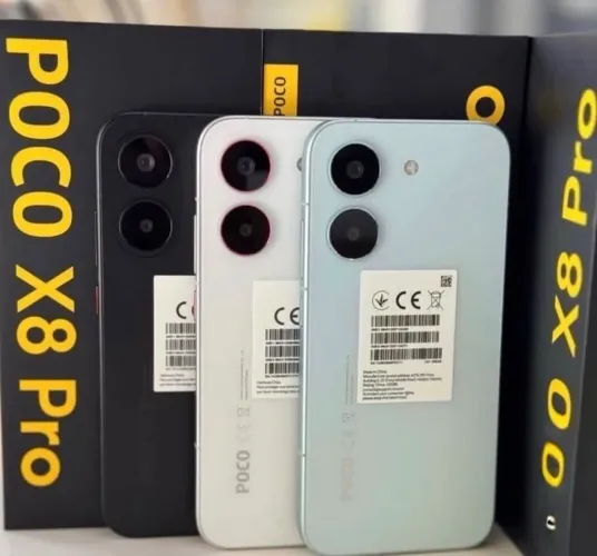 Celular Xiaomi Poco X8 Pro 8gb Ram 512gb Rom Dual Sim 6.59 Amoled Dimensity 8500 Ultra