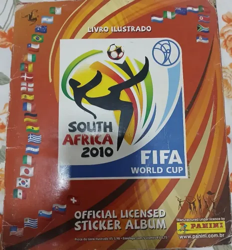 Álbum da copa do mundo FIFA 2010 - Quase completo