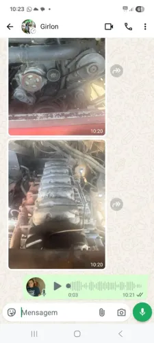 Motor scania R 420