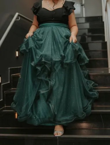 Saiote 15 anos verde