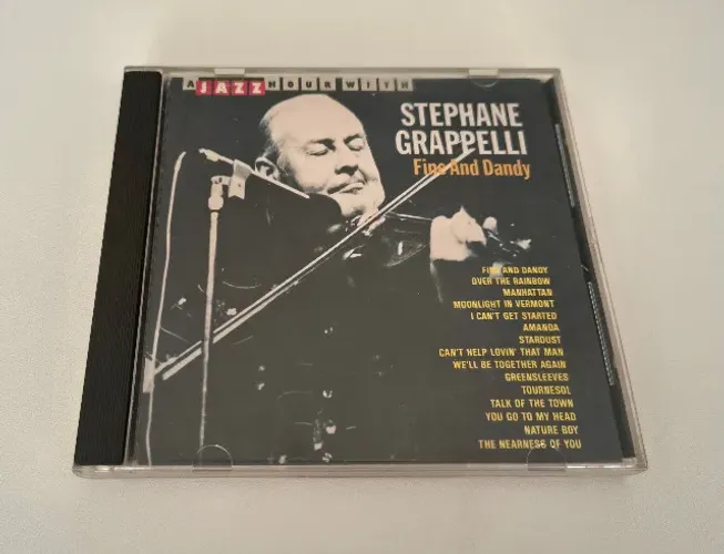 CD Stephane Grappelli - Fine and Dandy - Movie Play - Ind. Brasileira