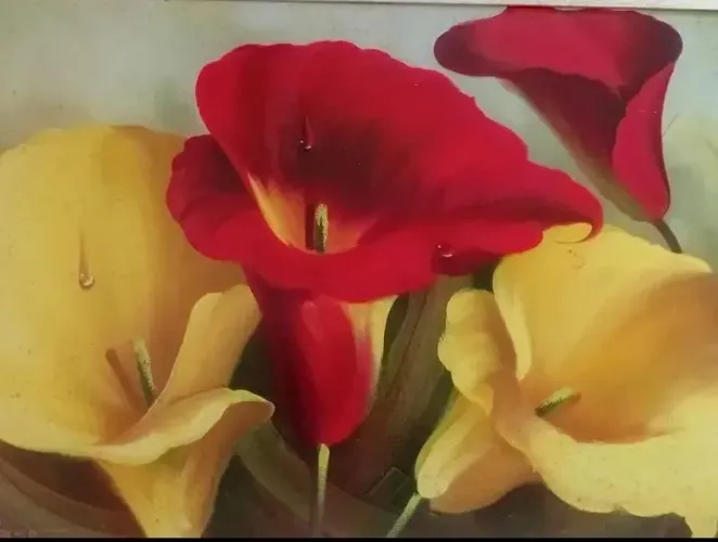 Quadro Floral 70x50cm