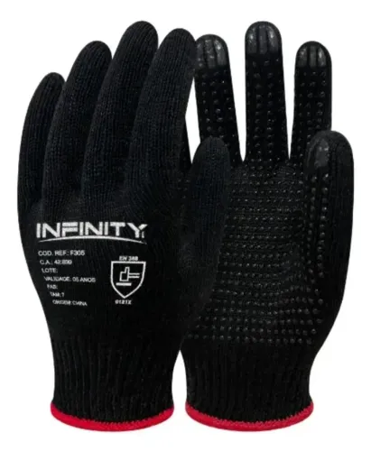 100 pares Luva pigmentada 4 fios Infinity
