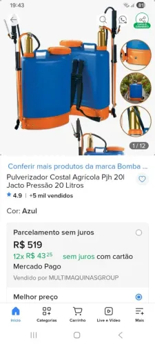Pulverizador jacto