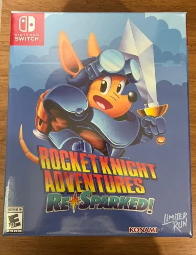 Rocket Knight Adventures Re-Sparked Collectors Edition Switch - Limited Run