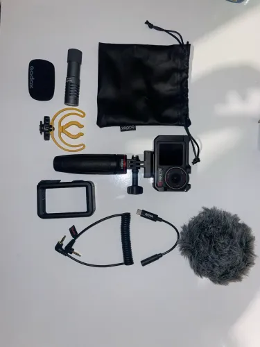 Vendo DJI Action 5 Pro + Kit Criador de Conteúdo