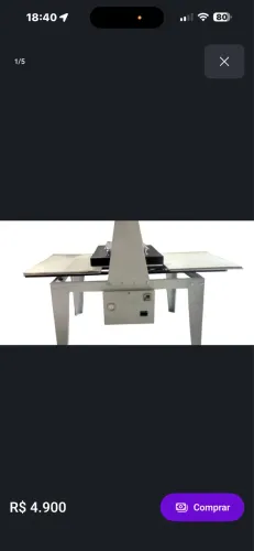 Prensa térmica pneumática 100x070 com compressor 