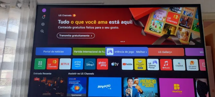 Televisão 65 polegadas Smart 4K