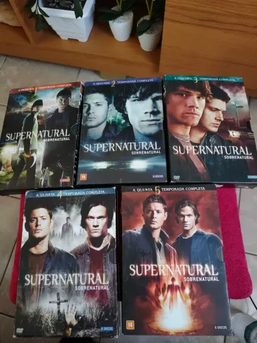 Coleção supernatural temporada 1 ao 5