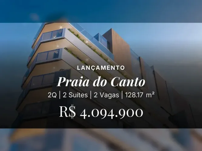 Oportunidade Única: Cobertura Duplex em Praia do Canto!
