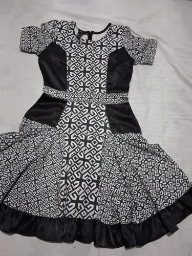 Um vestido usado