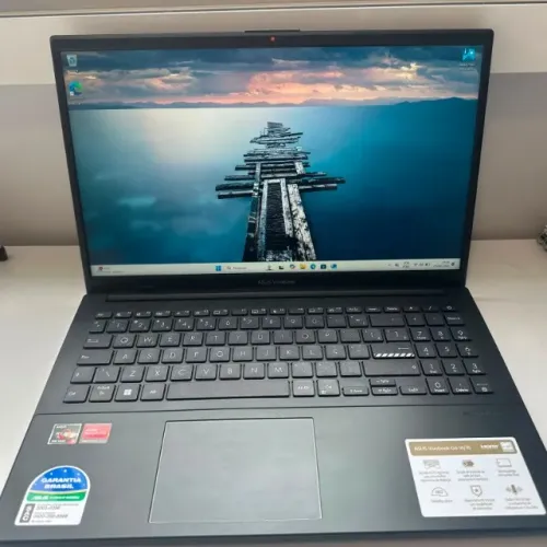 Notebook Asus Vivobook Go 15 Ryzen 5 8GB 512GB SSD - 3 meses de uso