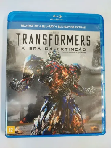 BLU-RAY TRIPLO - TRANSFORMERS - A ERA DA EXTINÇÃO