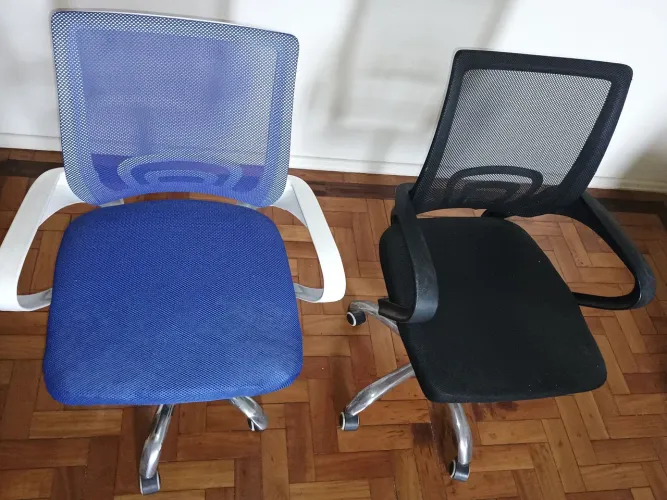 Peças de cadeiras de escritório