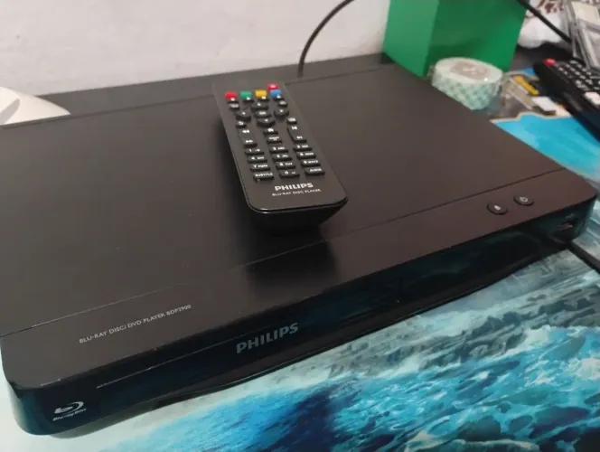 Aparelho dvd Blu ray+ filmes
