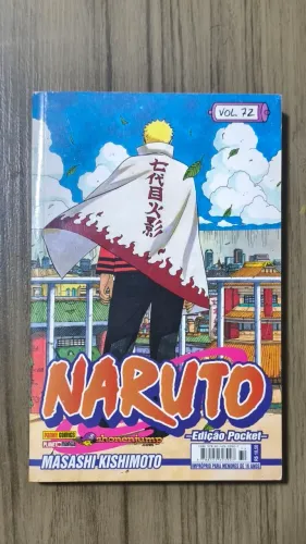 Mangá Naruto Primeira Impressão Versão Pocket Volume 72