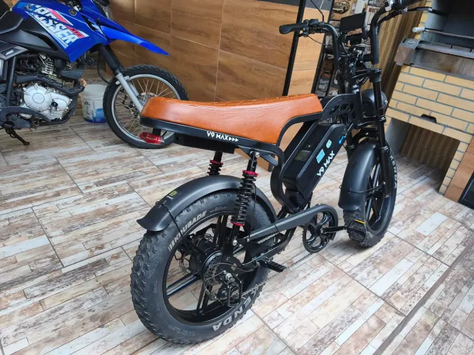 Bicicleta elétrica x9 pro Max