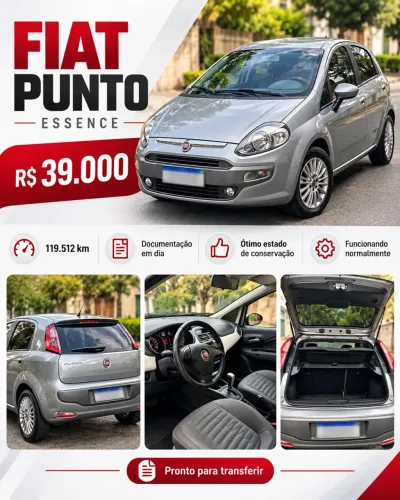 Fiat Punto Essence 1.6 Flex 16V 5P 2015