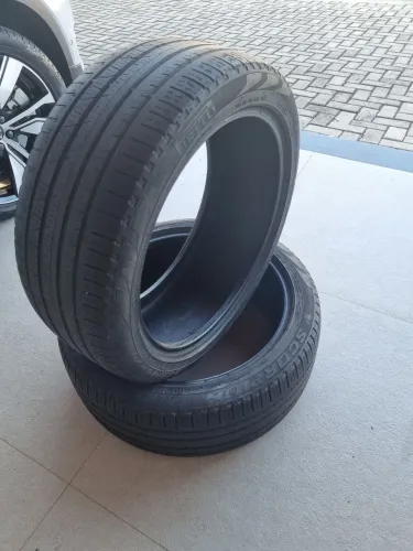 Pneus usados - ainda roda 10 mil km