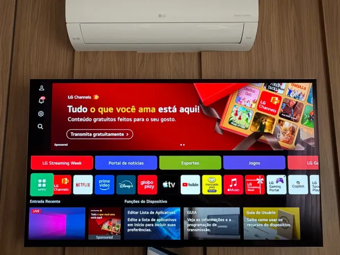 LG OLED C3 55 4K 120Hz - Impecável, Sem Burn-in + Nota Fiscal