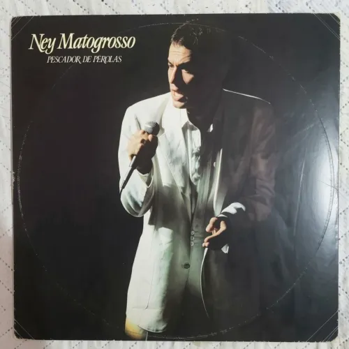 Lp Vinil Ney Matogrosso Pescador De Perolas 1987 CBS Ao Vivo