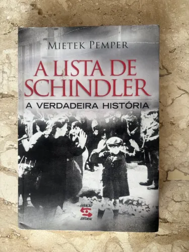 Livro A Lista De Schindler A Verdadeira História Mietek Pemper