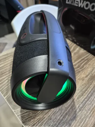 Caixa de som Bluetooth Daewoo boombox 100w nova