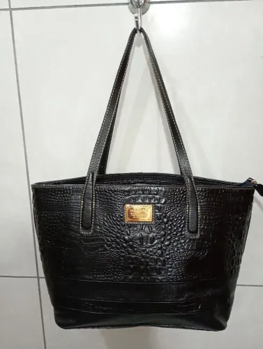 Bolsa de couro lê postiche