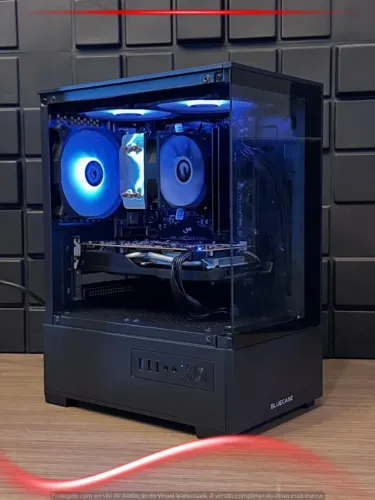 Desktop Gamer Ryzen 5 5500 + RX 580 8GB | 16GB RAM | SSD 240GB | Gabinete Bluecase