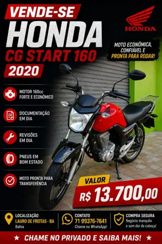 Honda CG Start 160 2020 ?