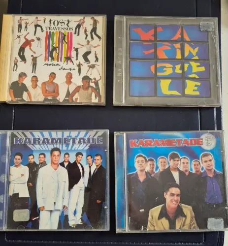 CDs de pagode anos 90