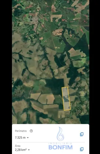 ÁREA DE 97.4711 ALQUEIRES EM NOVA CANTU - PR