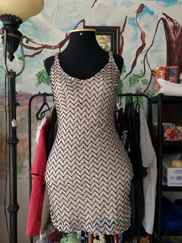 Vestido listrado