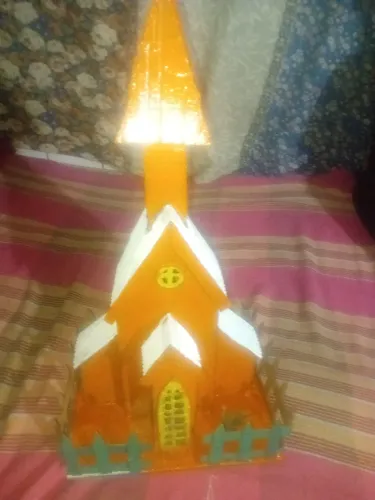 Casa Decorativa Média Artesanal*nova*!
