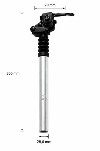 Canote Selim Bike Patinete Com Suspensão com 35cm
