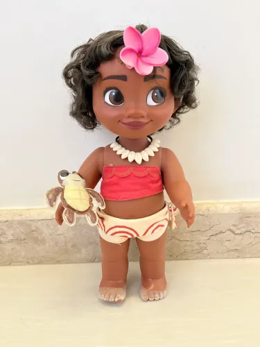 RELÍQUIA DISNEY! Boneca Bebê Moana Animators Original (Rara)