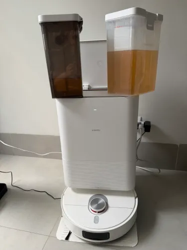 Robô Aspirador Xiaomi com Base de Autolimpeza Inteligente (Excelente Estado)