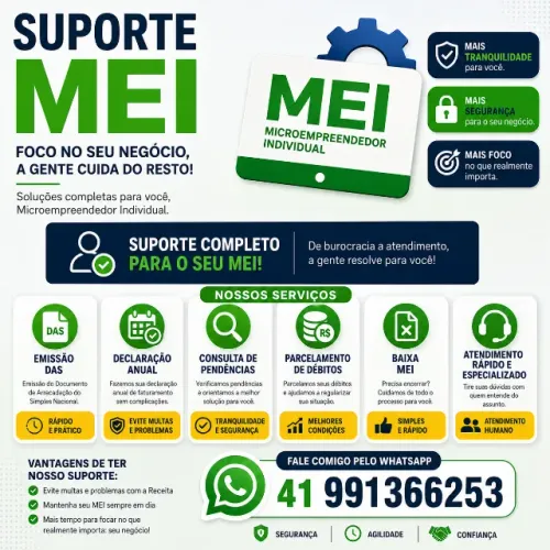 Suporte MEI