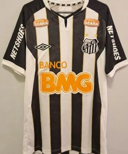 Camisa Original 2011 Santos FC #8 Listrada Umbro Tamanho P
