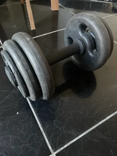 Halter 14kg desmontável 