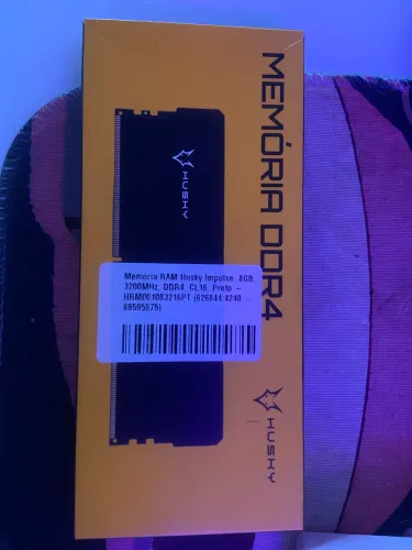 Memória RAM Husky Impulse, 8GB, 3200MHz, DDR4, CL16