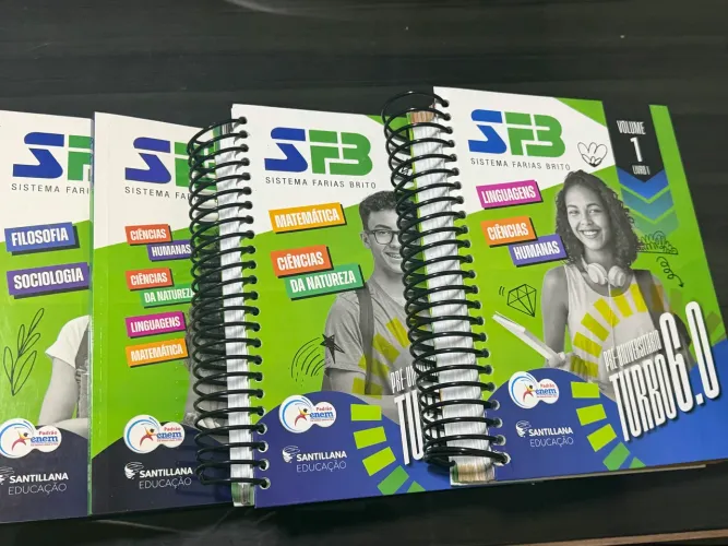 Livros Farias Brito volume 1,2,3