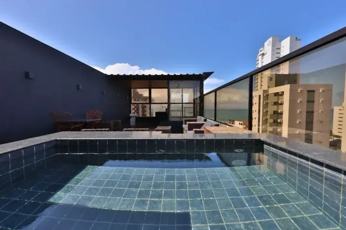 Espetacular Cobertura Duplex com vista mar e piscina privativa no coração de Ponta Negra.
