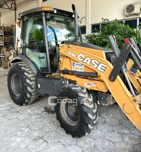 Retroescavadeira Case 580N Ano 2019